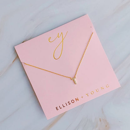 Understated Beauty Initial Necklace